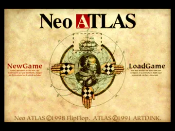 Neo Atlas (JP) screen shot title